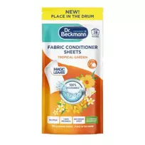 Dr.Beckmann Magic Leaves Tropical Orchid fabric softener sheets, 28 count.