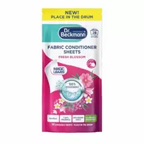 Dr.Beckmann Fabric Softener Sheets Magic Leaves Floral Fresh, 28 count.
