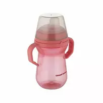 Canpol babies gertuvė su silikoniniu snapeliu FirstCup 250ml (56/615_pin)