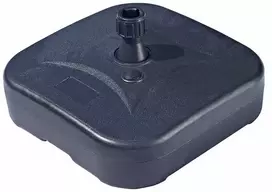 Paplūdimio skėčio pagrindas Marbueno Juoda Plastmasinis 45 x 14 x 45 cm