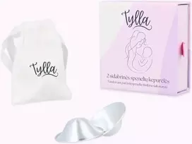 TYLLA sidabrinės spenelių kepurėlės (antspeniai/gaubteliai)