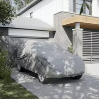 Automobilio uždangalas visureigiui, pilkas, M, audinys
