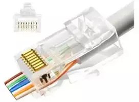 Lanview LVN125306, RJ45, permatomas, kištukas, tiesus, Cat6a, U/UTP (UTP)