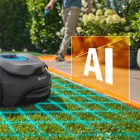 GARDENA Robotic lawnmower smart SILENO sense, 600 m²