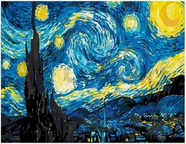 Omaart Žvaigždėta padangė Vincent van Gogh