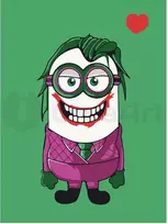 Omaart Minionas Džokeris