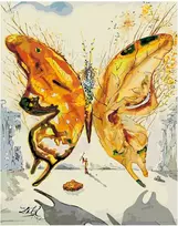 Omaart Salvador Dali 'Venus butterfly'