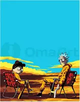 Omaart Rick and Morty Breaking bad