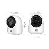 Quick Heating Warm Air Blower Silent Operation Heating Fan Portable Heater  Office Use EU balta
