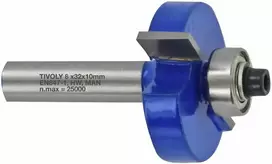 Tivoly Kraštų freza su guoliu, 31,8x10 mm, 8 mm kotas