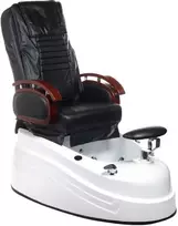 Beauty System Pedikiūro krėslas su pėdų vonele BR-2307 Juodas