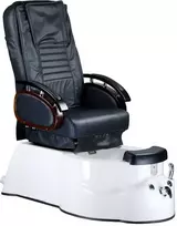 Beauty System Pedikiūro krėslas su pėdų vonele BR-3820D Juodas