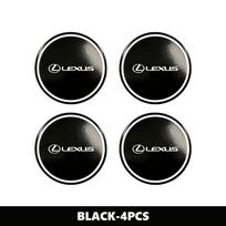 4Pcs 56MM Car Wheel Center Hub Caps Logo Sticker For Lexus RX350 IS300 ES250 ES200 ES330 ES350 IS250 GS300 CT200H