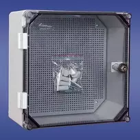 Elektro-Plast korpusas 300 x 300 x 166mm su permatoma montavimo plokšte Uni- 0 / T43.00 (43.00)