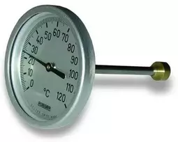 Rüeger Ciferblatinis termometras ø80mm 125mm