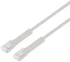 Intellinet Network Solutions INTELLINET Kabelis Flexi Cat6a F/FTP 1m 10G miedź pilka