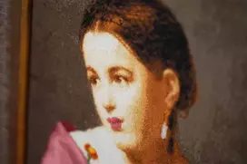 Beldizart Siuvinėjimo kryželiu rinkinys „Vargšė Liza“ 35×29 cm S/MK076