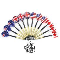 12Pcs Professional Soft Darts Exquisite Pattern Improve Coordination Reusable Electronic Darts Set Recreational Sports Sets