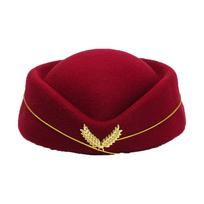 Etiketas Kepurės Oro linijų uniformos Kepurės Stiuardesės Beretės Kepurės Veltinis Beanie Kepurės Oro šeimininkės Kepurės balta
