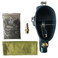Pneumatic Air Spark Plug Cleaner Sand Blaster Cleaning Blasting Tool with Abrasive mėlyna