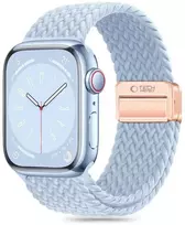 Apyrankė Apple Watch 3 / 4 / 5 / 6 / 7 / 8 / 9 / SE (38 / 40 / 41 mm) Tech-Protect Nylonmag Baby mėlynas