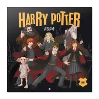 Harry Potter Haris Poteris – 2024 m. sieninis kalendorius (30 x 30 cm)