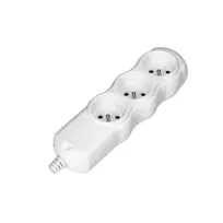Orno Rozgałęźnik Lizdų skirstytuvas 3x2P+Z, baltas