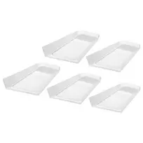 Orno DIKI 5 LED šviestuvų komplektas po spintele, 5x2W, 4000K, su bekontakčiu jungikliu, baltos spalvos