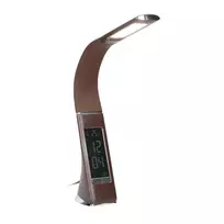 Orno DOLOMIT LED 5W, stalinė lempa su žadintuvu, 300lm, 4000K, ruda