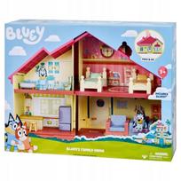 Bluey Zestaw Dom Rodzinny Domek Pies Akcesoria Blue Toys +Figurka Piesek