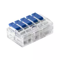 Orno Złączka 5 laidų kompresinė instaliacinė jungtis; bet kokiam 0,75–4 mm² laidui; IEC 450V/32A, 8 vnt.