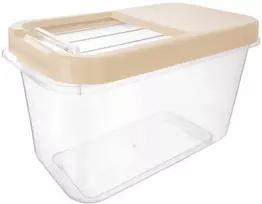 Orion Saugojimo dėžė 10 l smėlio spalvos su slankiu dangčiu