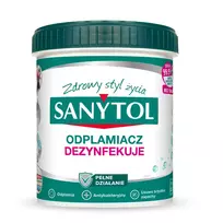 SANYTOL_Odplamiacz dezynfekujący w proszku do białych i kolorowych tkanin 450g