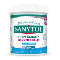 SANYTOL_Odplamiacz dezynfekujący w proszku do białych tkanin 450g