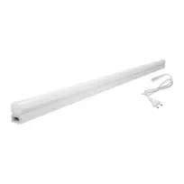 Orno ASTAR LED 12W, po spintele montuojamas linijinis šviestuvas su maitinimo laidu, 1080lm, 4000K, 2 kontaktų kištukas, kilpinė jungtis, įjungimo/išjungimo jungiklis