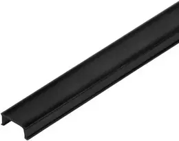 Orno Klosz Difuzorius profiliams, įleidžiamiems į gipso kartoną, AD-LP-6507 serijos, 2 m, juodas polikarbonatas