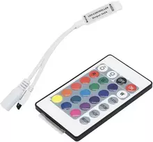 Orno Bezprzewodowy Belaidis RGB LED juostų valdiklis su nuotolinio valdymo pultu, 24 mygtukai, 12V, 6A, 72W