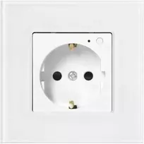 Orno Lizdas „Tuya Smart Wi-Fi“ viengubas lizdas, „Schuko“, baltas