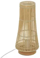 Atmosphera MAHE bambukinė stalinė lempa, 38 cm