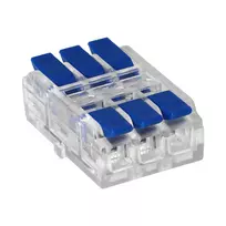 Orno Złączka 3 laidų, dvipusė kompresinė instaliacinė jungtis; bet kokiam 0,75–4 mm² laidui; IEC 250 V / 32 A; 9 vnt. pakuotė.