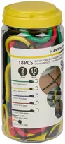 GUMINIAI BAGAŽO TVIRTINIMO DIRŽAI SU KABLIUKAIS 18VNT. DUNLOP 496962