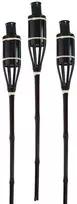 Articasa Bambuko fakelai 60 cm, 3 vnt juodi