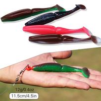 4vnt Minkšti žūklės masalai Magiški masalai, skirti žvejybai velniop Minkštas sliekas Isca dirbtiniai žūklės reikmenys 4pcs