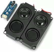 Garso išplėtimas + 2x 5W garsiakalbis, skirtas Raspberry Pi Pico - Waveshare 20167