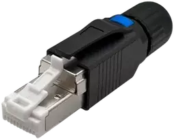 RJ45 STP kištukas cat.6A 10G POE+, MPTL, be įrankių, skirtas "storai" vielai 22-24 AWG ALANTEC