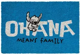 Stitch Disney – dygsniuotas durų kilimėlis (40 x 60 cm)