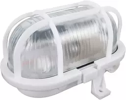 Sieninis šviestuvas Orno SOTOA, šviestuvas, E27, maks. 15 W, IP54, stiklinis gaubtas, plastikinis dangtelis, baltas