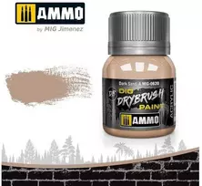 AMMO by MIG Jimenez AMMO MIG DRYBRUSH Dark Sand sendinimo dažai, 40 ml (A.MIG-0620)
