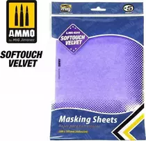 „Vallejo Ammo“: „Softouch Velvet“ maskavimo lakštai – lipnūs (280 x 195 mm) (5)