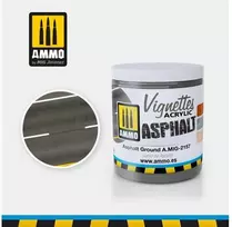 AMMO by MIG Jimenez AMMO MIG akrilinė asfalto dangos tekstūra dioramoms, 100 ml (2157)
